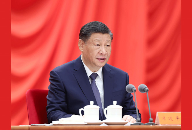 習(xí)近平在二十屆中央紀(jì)委三次全會上發(fā)表重要講話強調(diào) 深入推進黨的自我革命 堅決打贏反腐敗斗爭攻堅戰(zhàn)持久戰(zhàn)